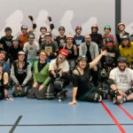 New roller derby skaters at Roadkill Rollers